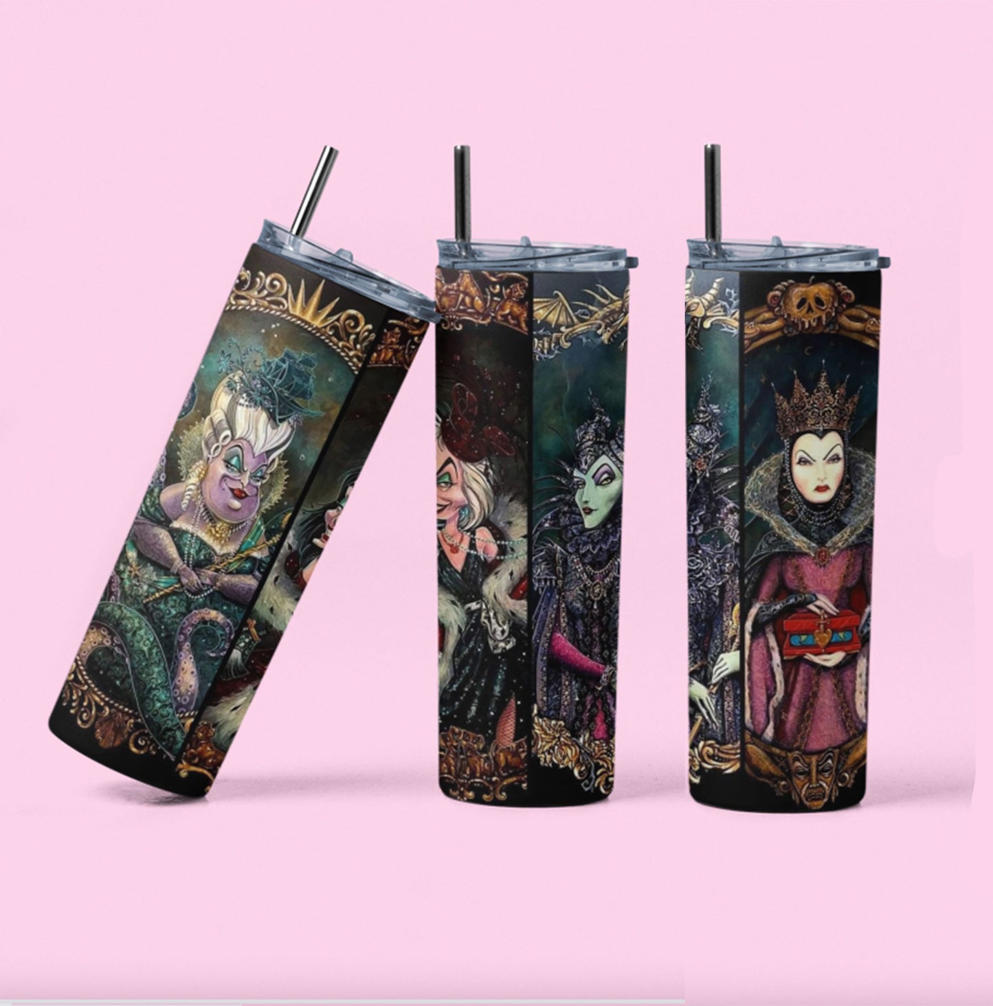 Evil Females 20 oz Tumbler W Straw!