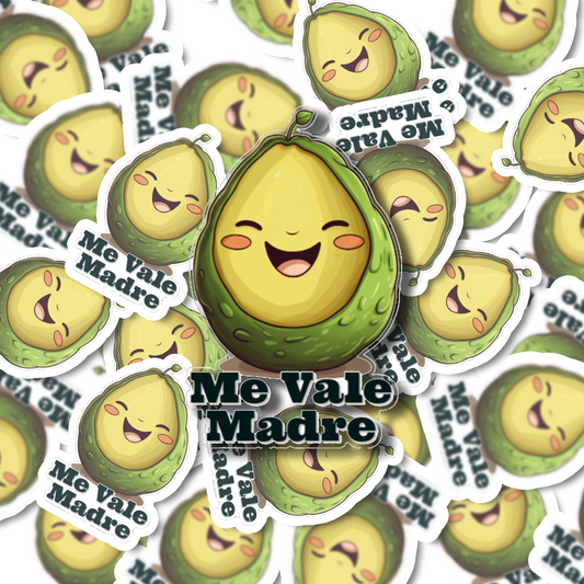 Me Vale Madre Sticker | Vinyl Sticker | Funny Stickers | Vinyl Stickers | Disney Stickers | Planner Sticker | Gift Idea