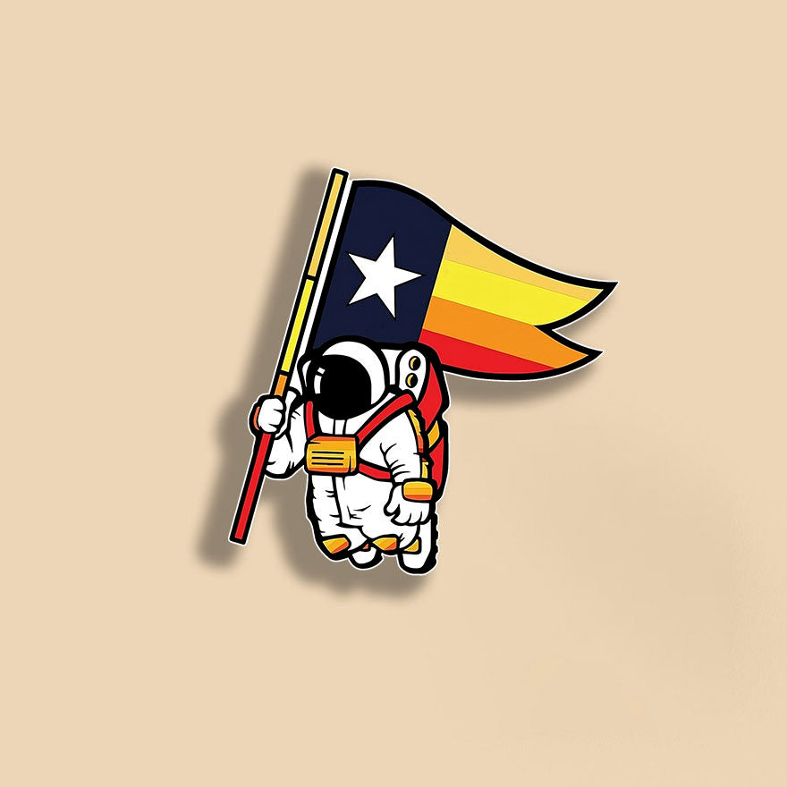 Houston Astronaut | Astros Sticker | Houston Texas