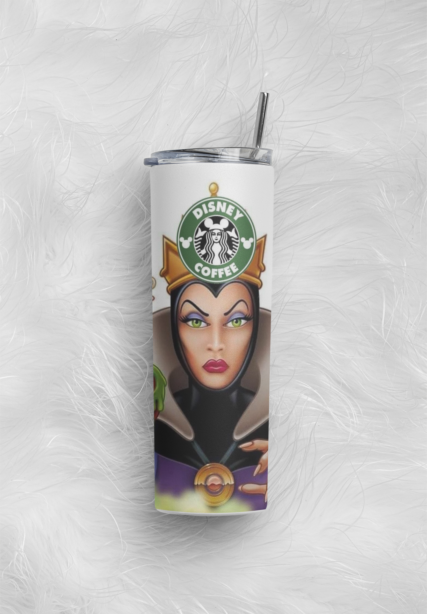 Evil Witch 20 oz Tumbler W Straw!